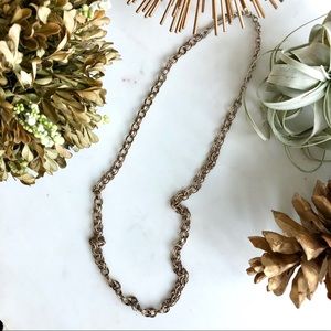 Vintage antique gold chain necklace